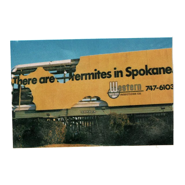 buy now pay forever vintage billboard