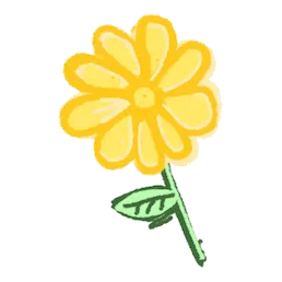 engagement is blooming hand drawn flower