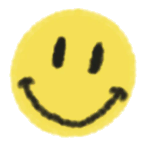 mandatory good vibes smiley face