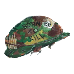 Born to Kill helmet, original