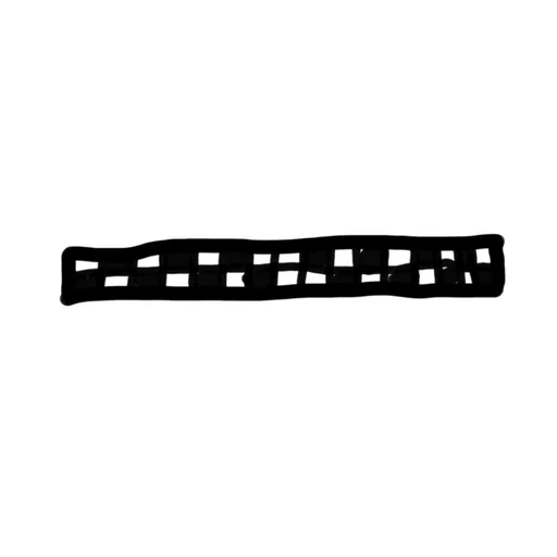 Chequered strip, original