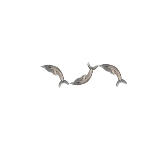 Leaping dolphins, original