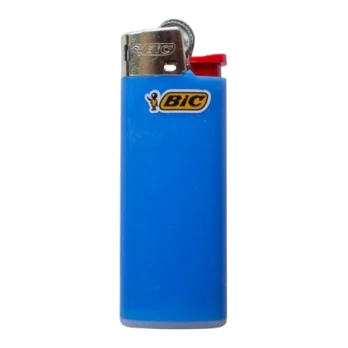 Blue Bic lighter, original