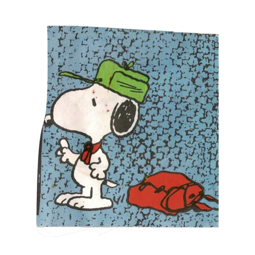 Snoopy, backpack, original