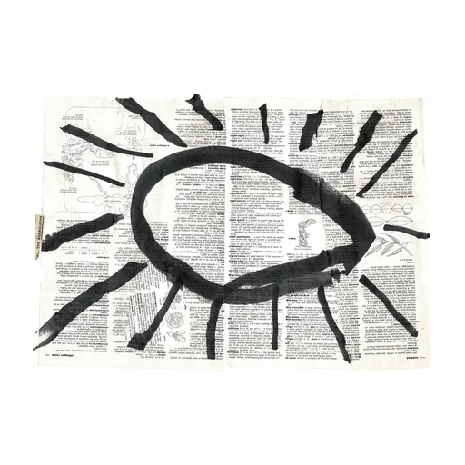 Newspaper sun, original