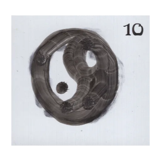 Painted yin-yang, original